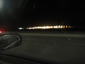 Tsawwassen ferry slip in the distance